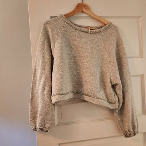 Free People Crop Sweater